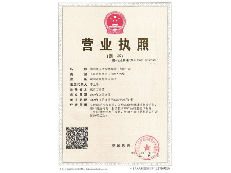 Business license